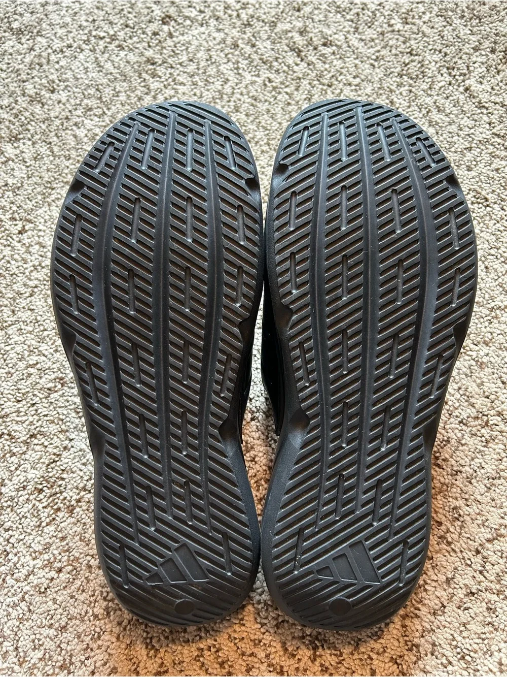 Adidas Lightblaze Men's Black Slide Sandals - Cushioned Comfort size 13